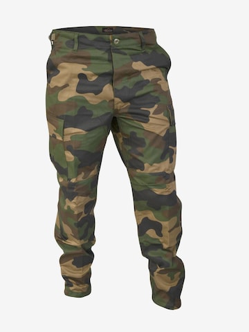 Regular Pantalon outdoor 'Trooper' normani en vert : devant