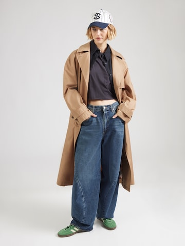 AMERICAN VINTAGE Tričko 'Apoly' – šedá