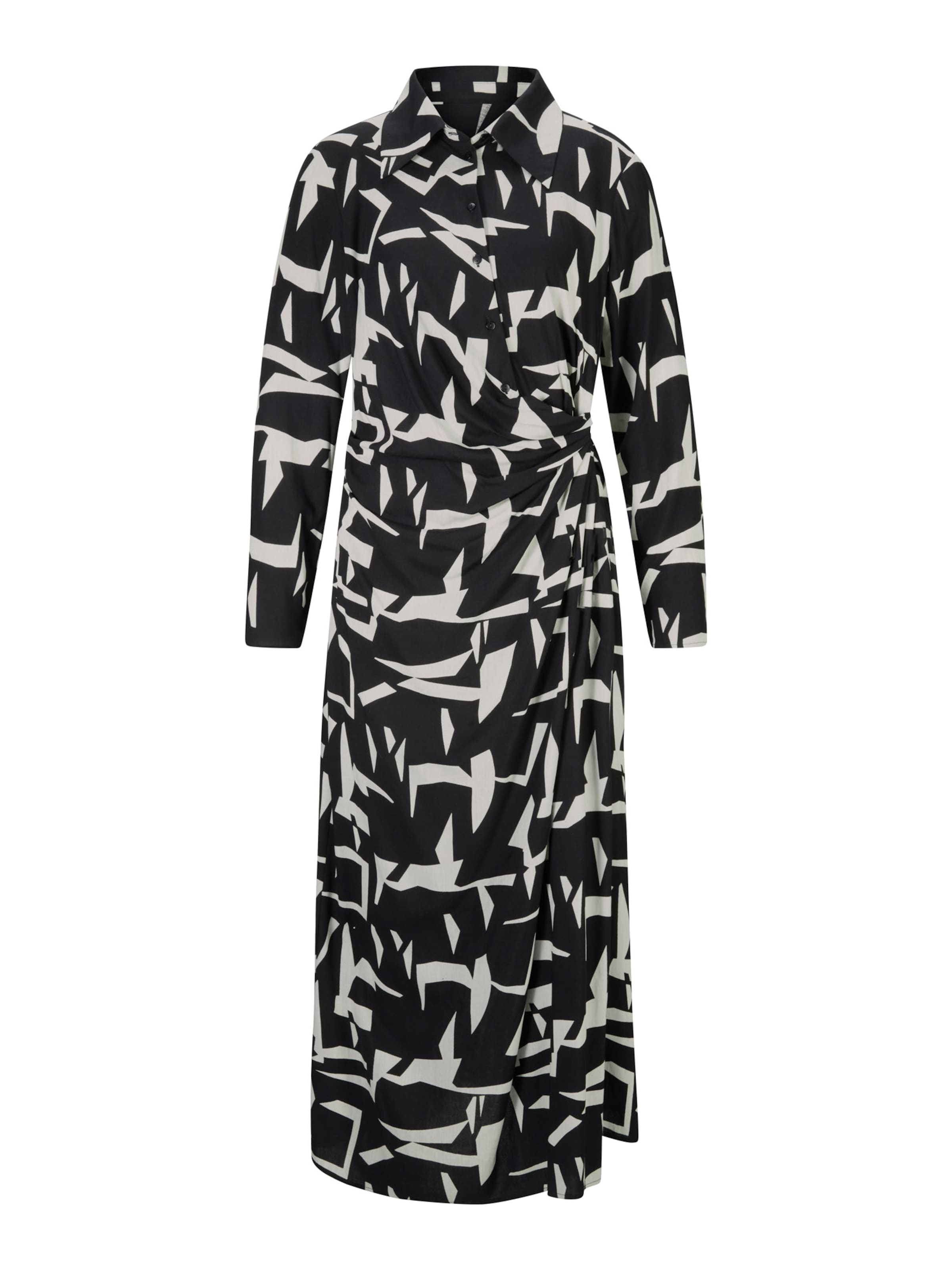 heine Μπλουζοφόρεμα σε μαύρο: μπροστά