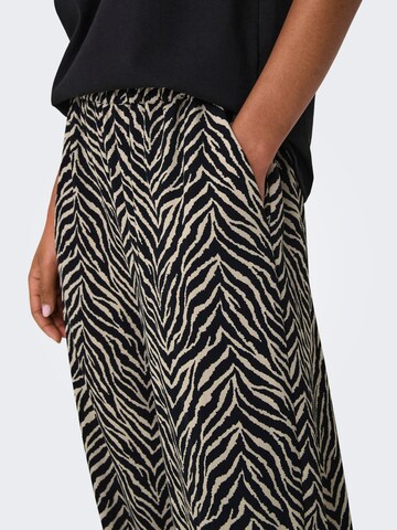 ONLY Wide leg Pants 'Katty' in Black