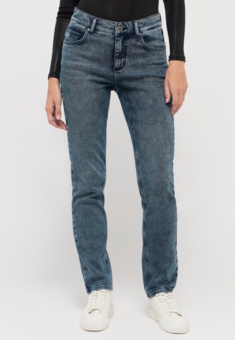 Angels Slimfit 5-Pocket Jeans 'Cici' in Blau: Vorderseite