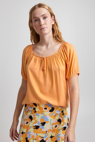 b.young Blouse 'JOELLA SS' in Oranje: voorkant