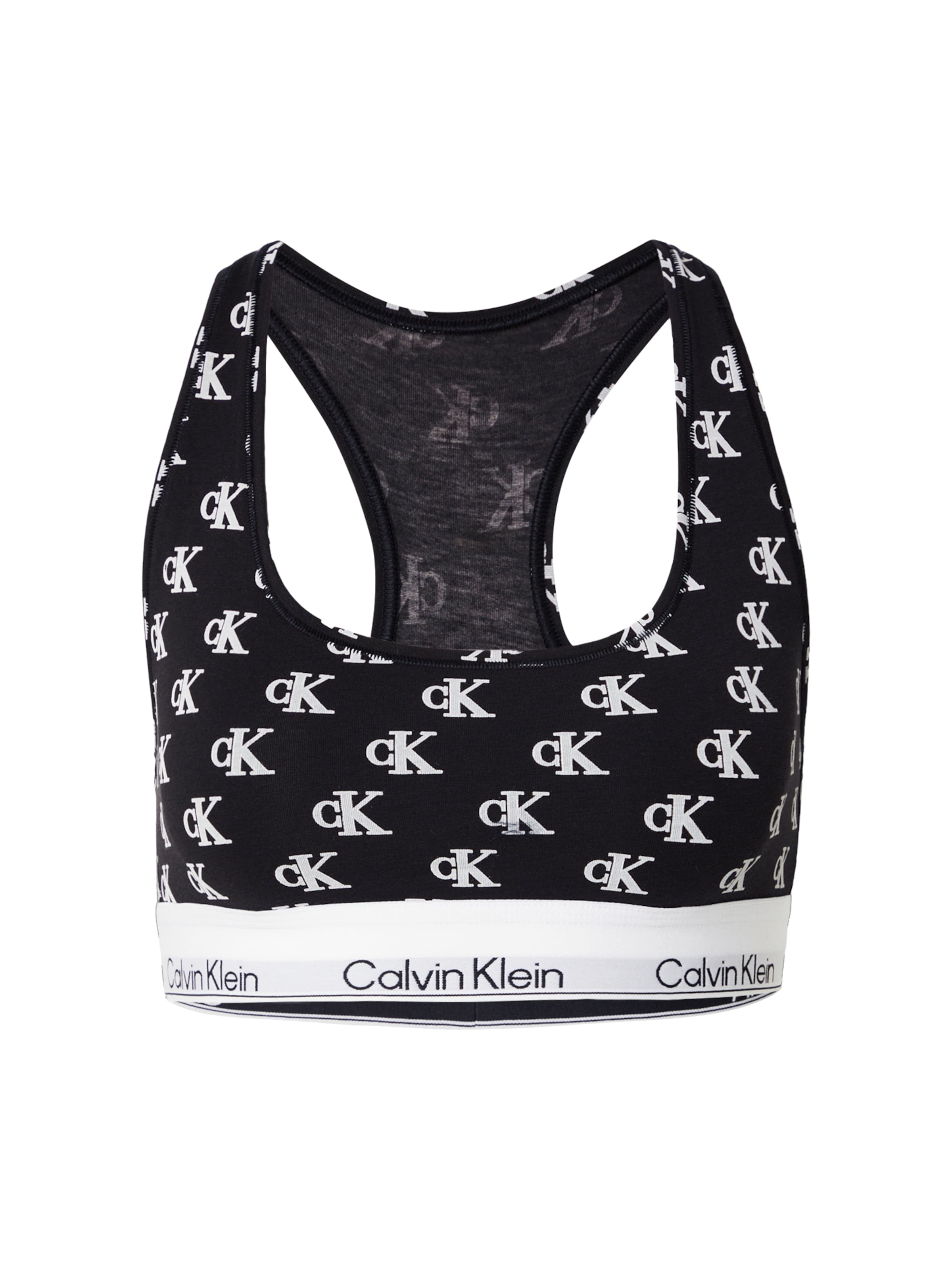 Calvin Klein Underwear Бюстгальтер в размере 80 в Светло-серый / Черный / Белый, Обзор товара