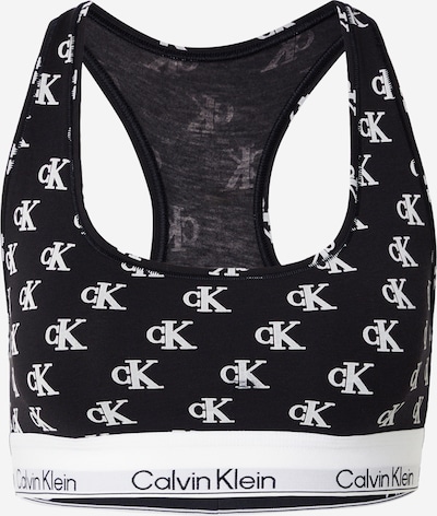 80 dydžio Liemenėlė iš Calvin Klein Underwear, spalva – šviesiai pilka / juoda / balta, Prekių apžvalga