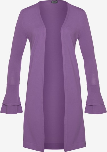 LAURA SCOTT Strickjacke in lila, Produktansicht