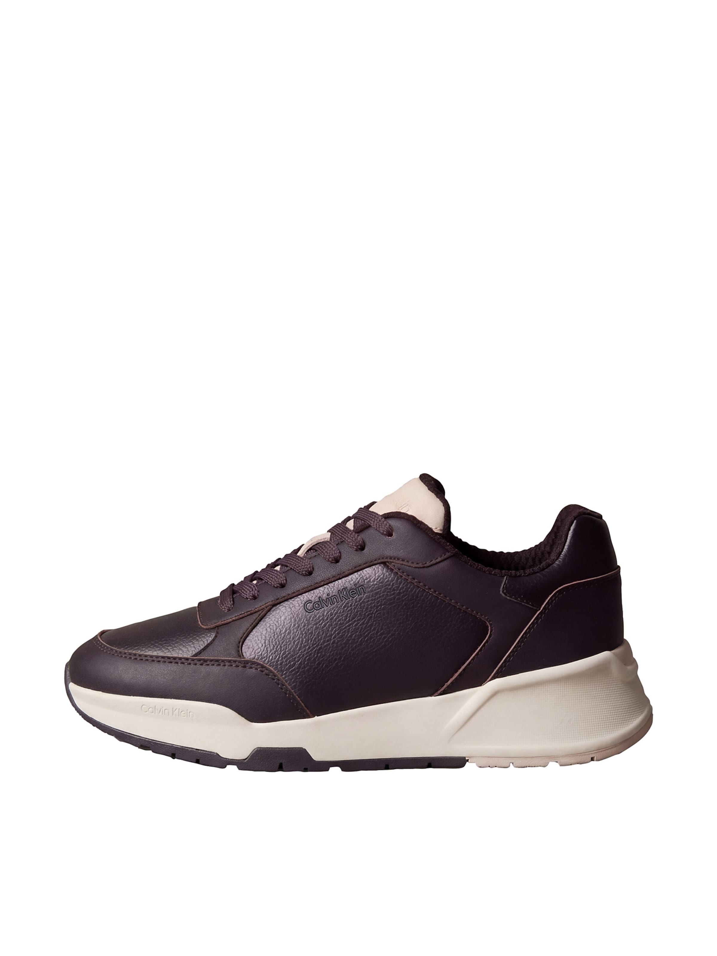 Calvin Klein Sneaker in Braun: Vorderseite