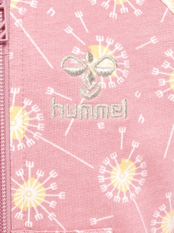 Hummel Sweatjacke 'Logun' in Pink