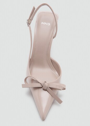 MANGO Slingback Pumps 'Coreo' in Beige