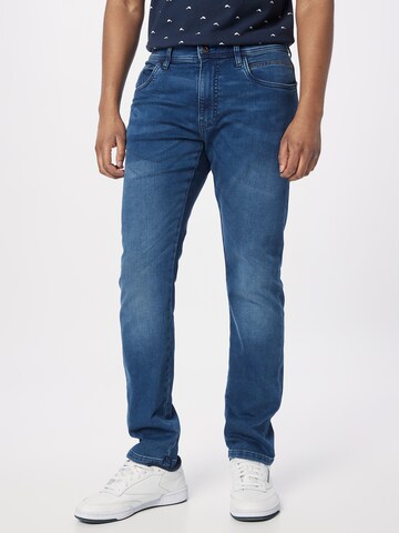 INDICODE JEANS - Regular Calças de ganga 'Coil' em azul: frente