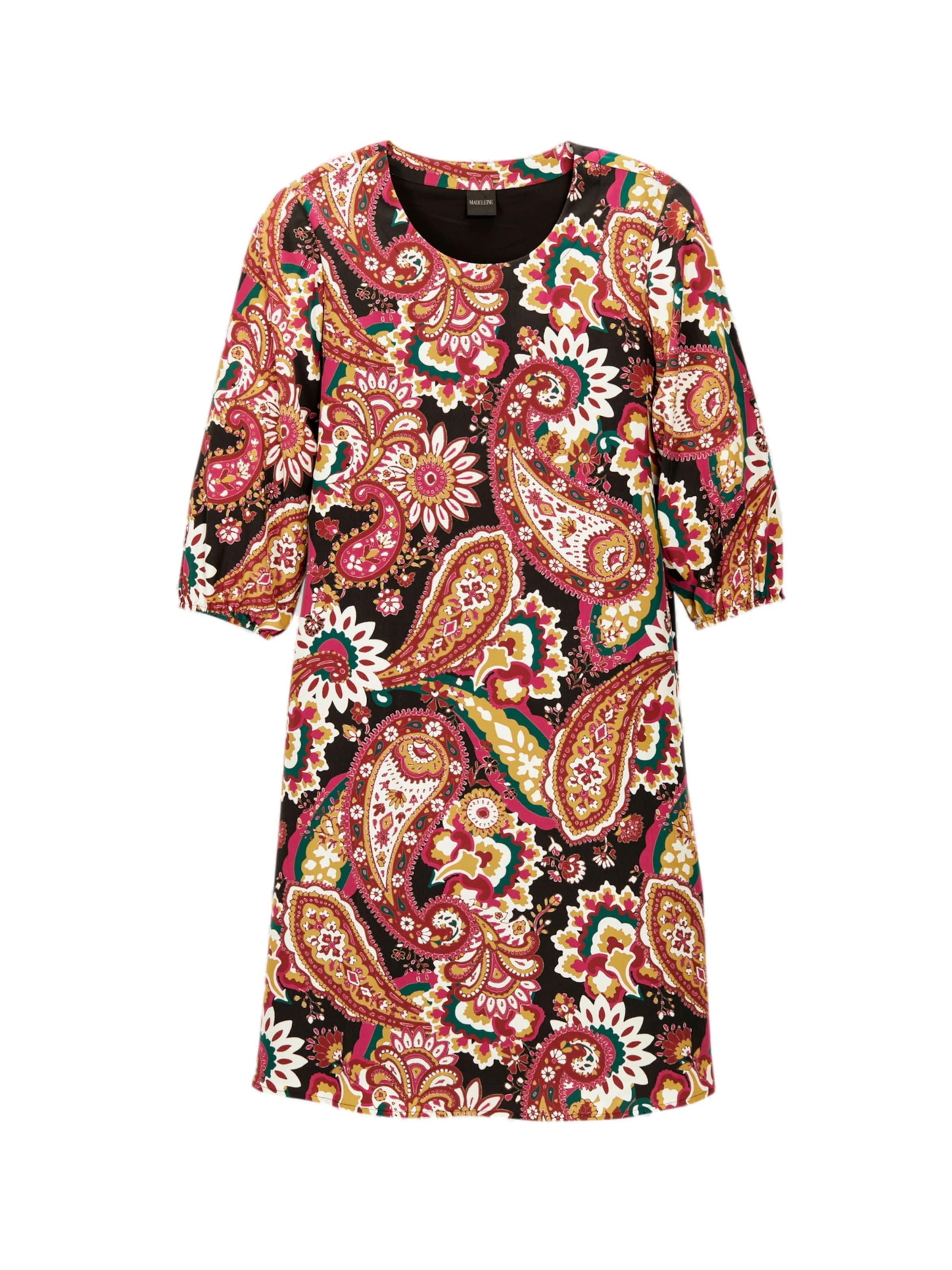 Robe MADELEINE en noir : devant