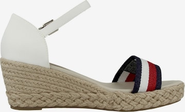 TOMMY HILFIGER Sandale in Weiß