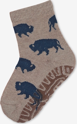 STERNTALER Socks in Brown: front