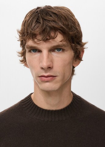 MANGO MAN Sweater 'lory' in Brown