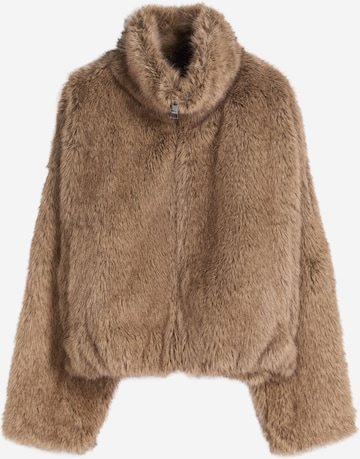 Geacă de primăvară-toamnă de la Bershka pe bej: față