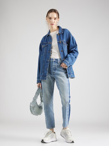 Regular Jean '501  Crop' LEVI'S ® en bleu