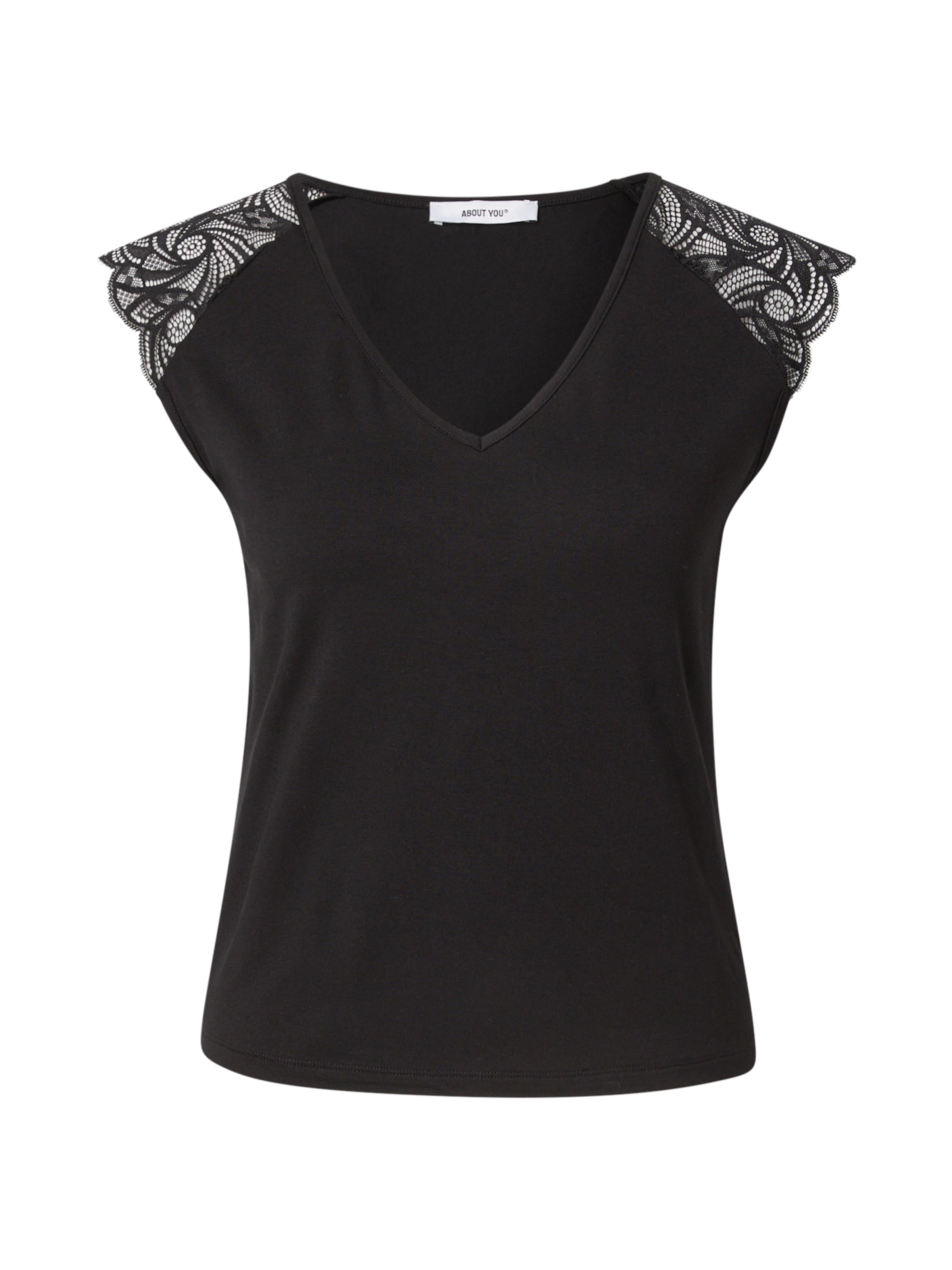 ABOUT YOU - Top 'Jasmina' en negro: frente