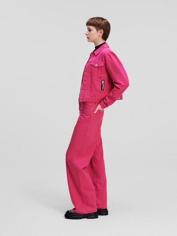 Giacca di mezza stagione di KARL LAGERFELD JEANS in rosa