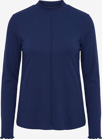 Ulla Popken Shirt in Blau: Vorderseite