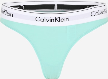 Calvin Klein Underwear Stringid, värv roheline: eest vaates