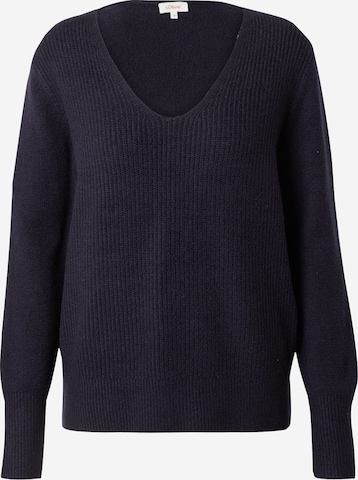 Pull-over s.Oliver en bleu : devant