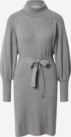 EDITED Knitted dress 'Malene' in Grey: front