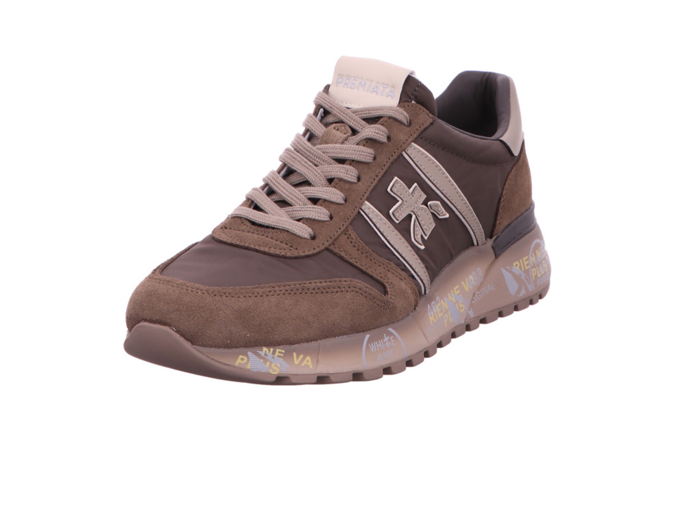 Premiata Sneaker in Braun: Vorderseite
