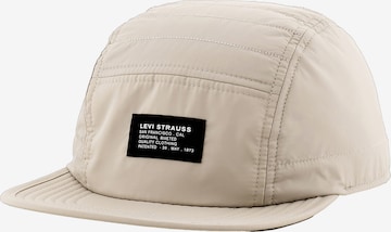 LEVI'S ® Cap '5 Panel Puffer Cap' in Beige: predná strana