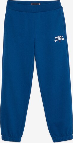 TOMMY HILFIGER Loosefit Broek in Blauw: voorkant