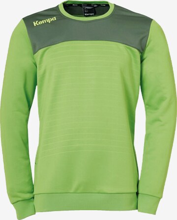 KEMPA Athletic Sweatshirt in Green: front