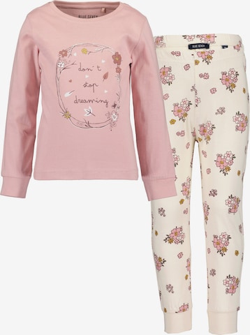 BLUE SEVEN Pajamas in Pink: front