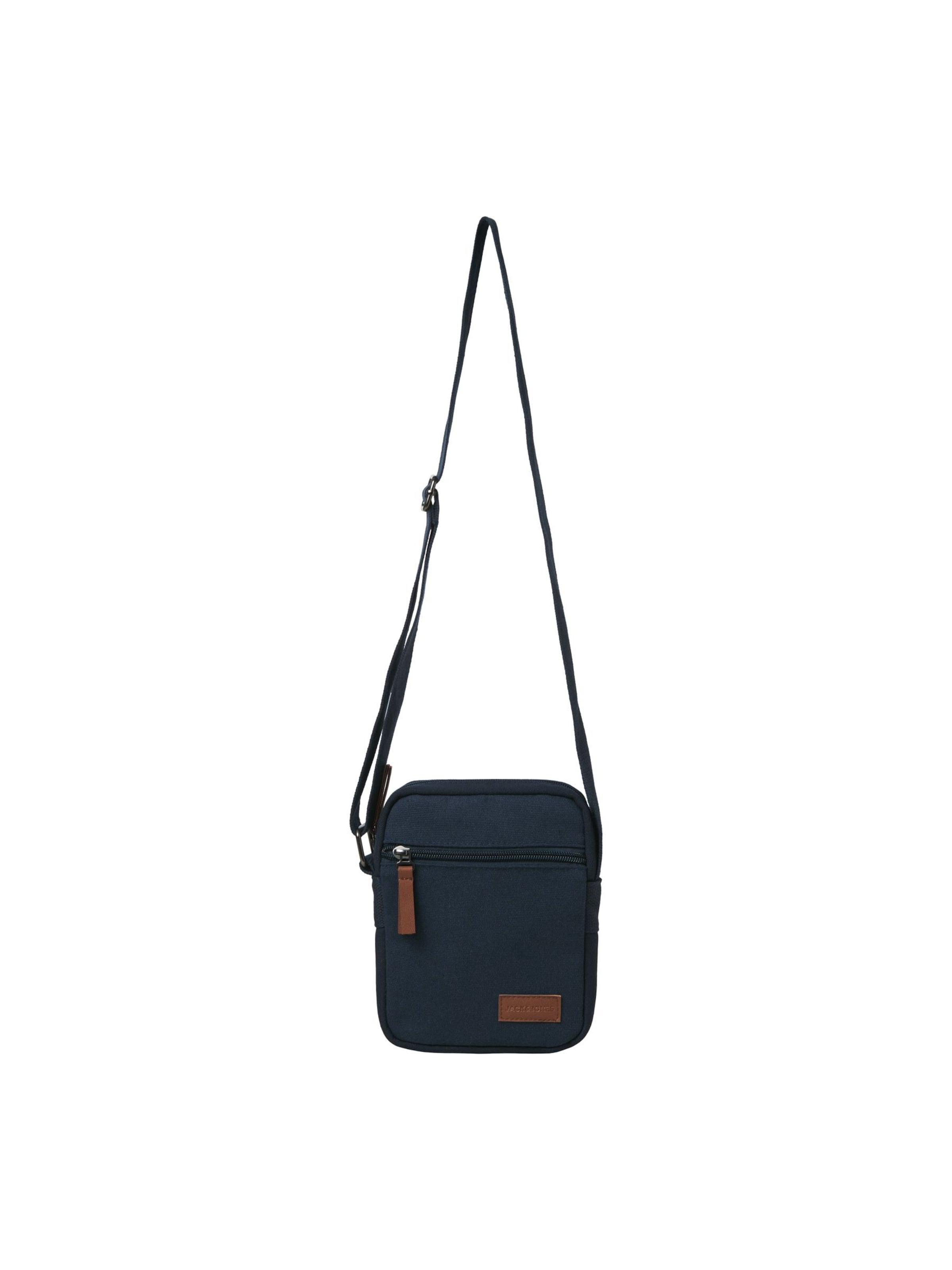 JACK & JONES Crossbody Bag in Blue: front