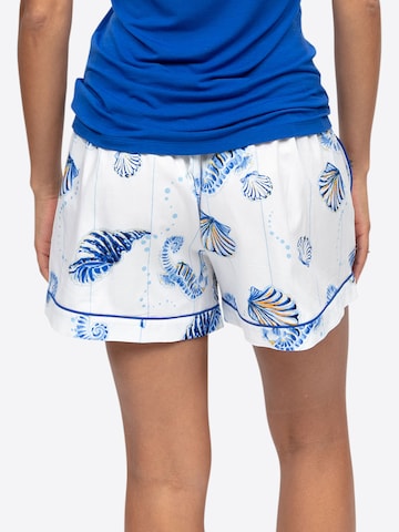 Pantalon de pyjama 'Essie' Cyberjammies en blanc