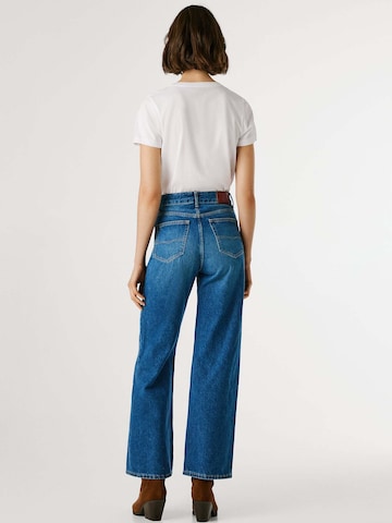 Pepe Jeans Wide leg Jeans in Blauw