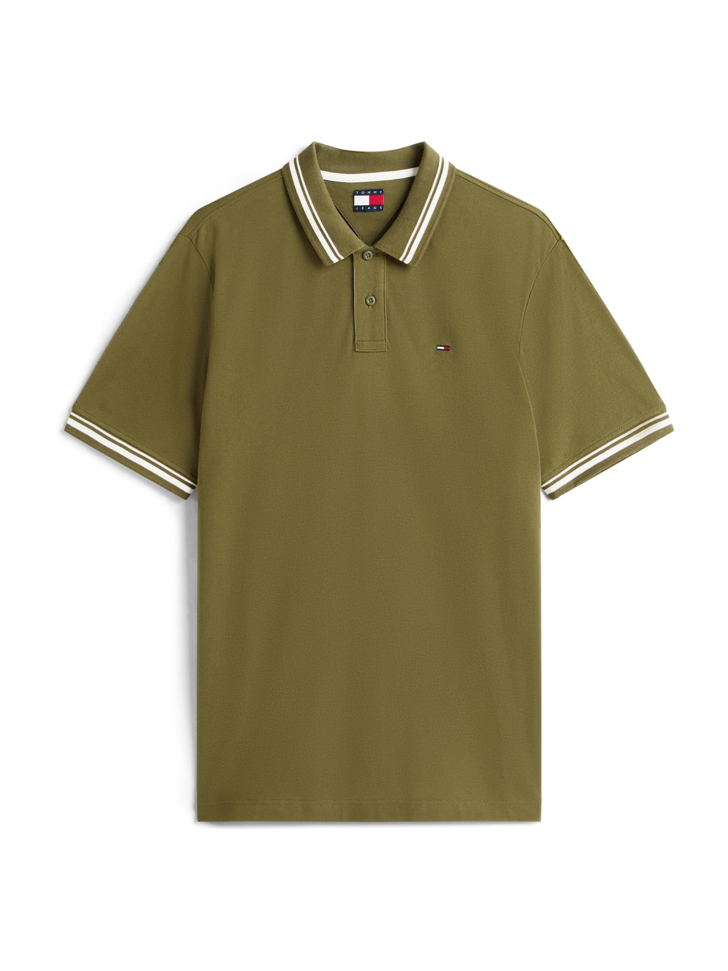 Tommy Jeans Shirt in Green: front