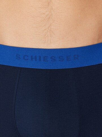 SCHIESSER Boxer shorts ' 95/5 Multi ' in Blue