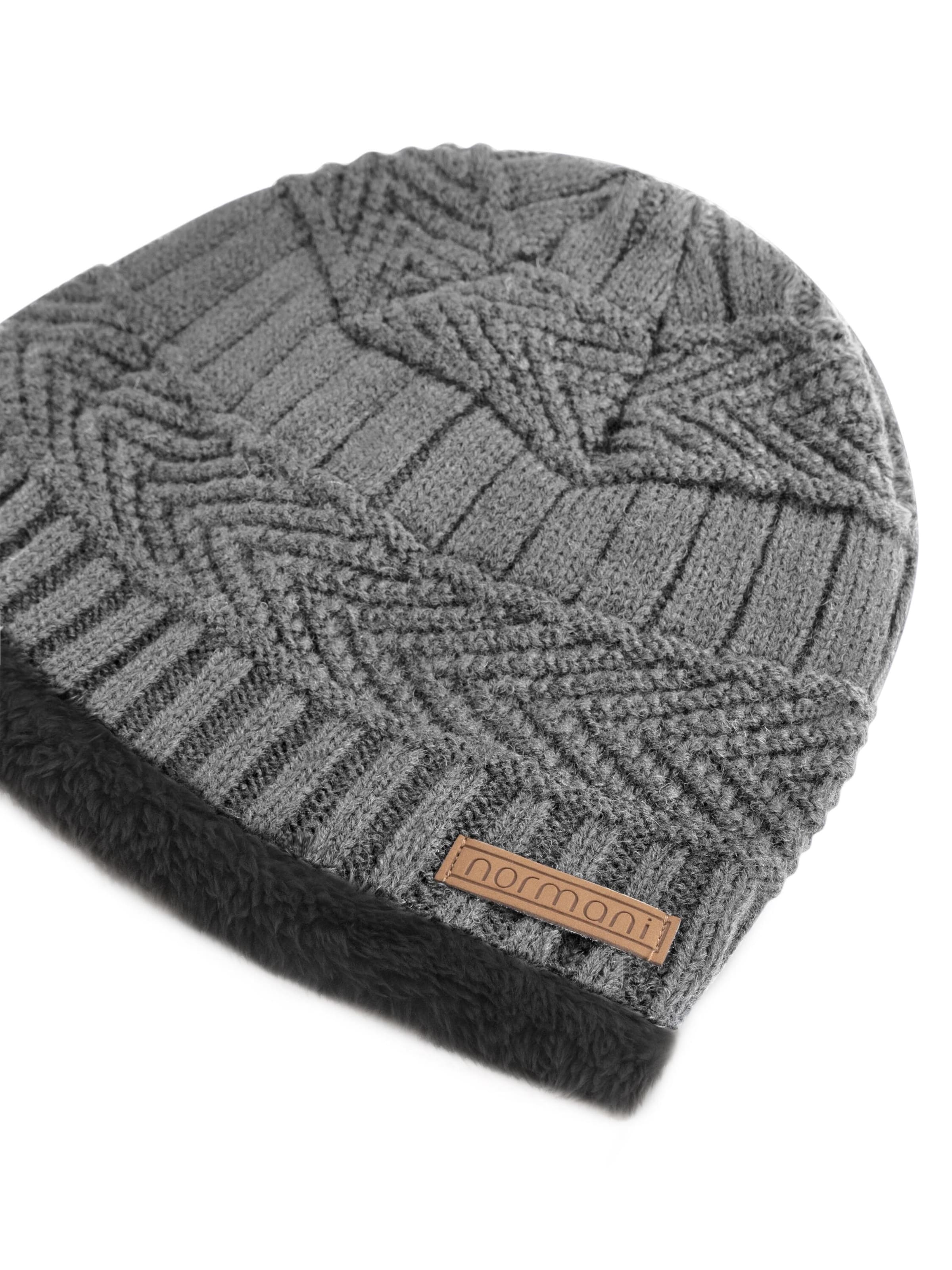 Bonnet 'Kebili' normani en gris