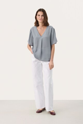 Chemisier 'Sanaya' Part Two en bleu
