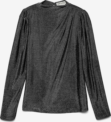 VERO MODA - Blusa 'AWDynasty' en negro: frente