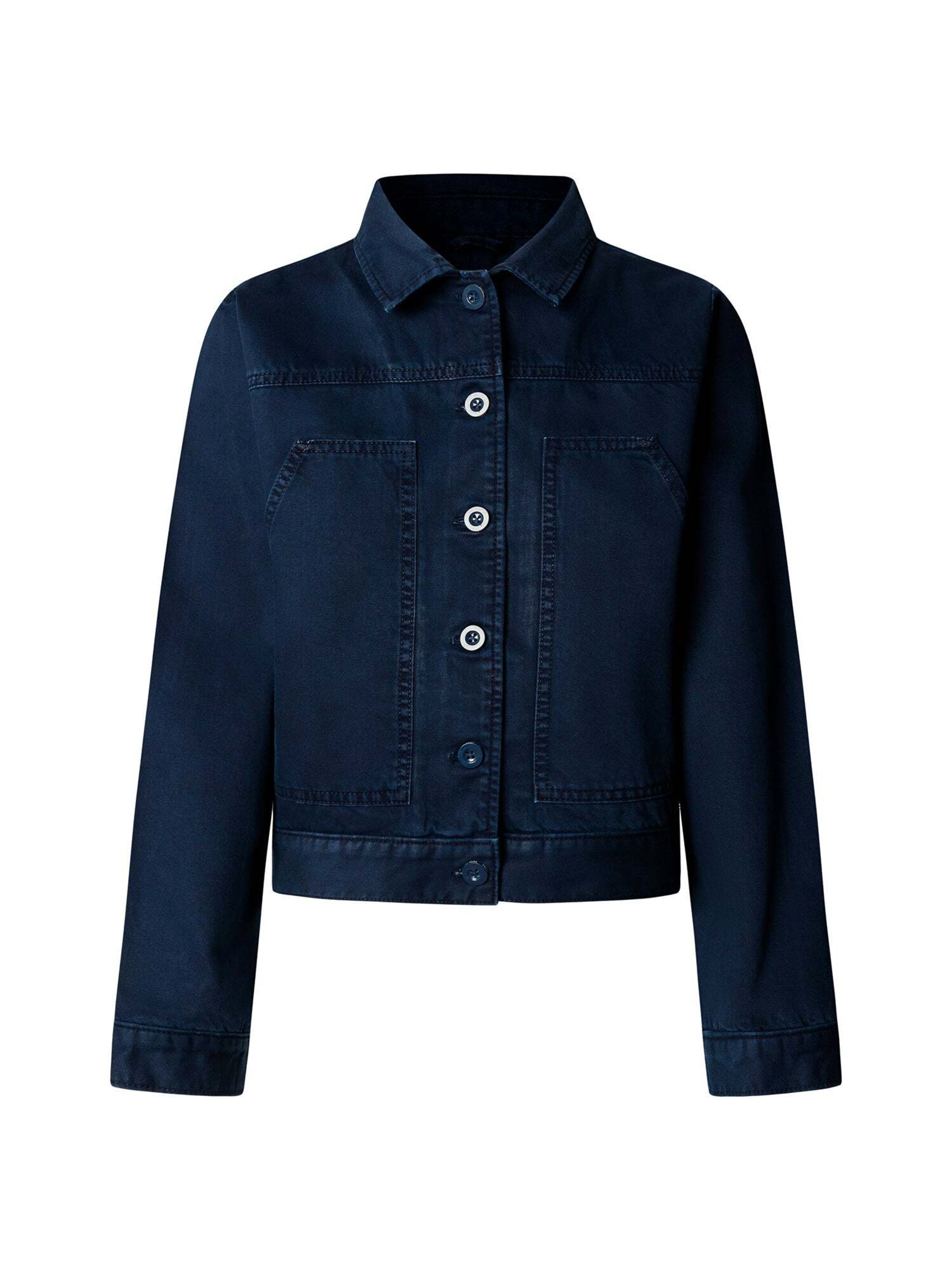 Pepe Jeans Tussenjas 'Gadea' in de kleur Donkerblauw, Productweergave