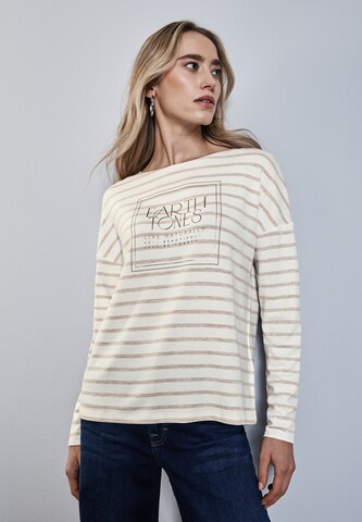 STREET ONE Shirt in Beige: front
