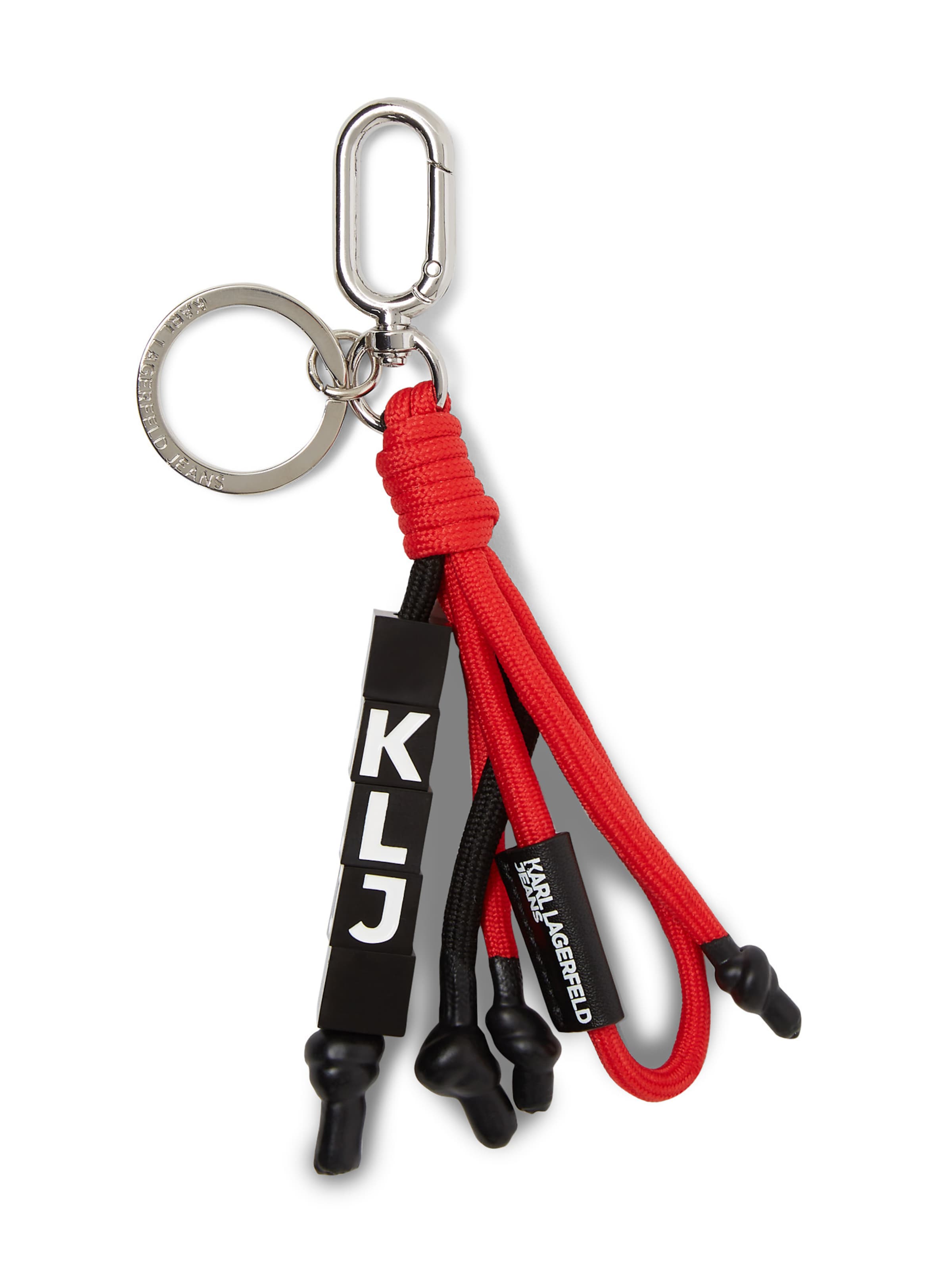 Portachiavi di KARL LAGERFELD JEANS in rosso: frontale