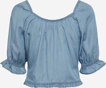 Camicia da donna 'Vilma' di PIECES in blu