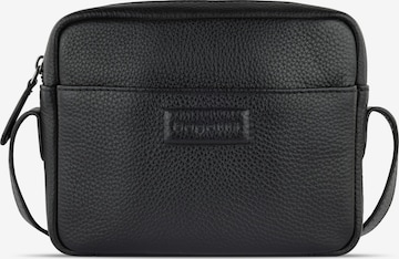 bugatti Umhängetasche in Schwarz: Vorderseite