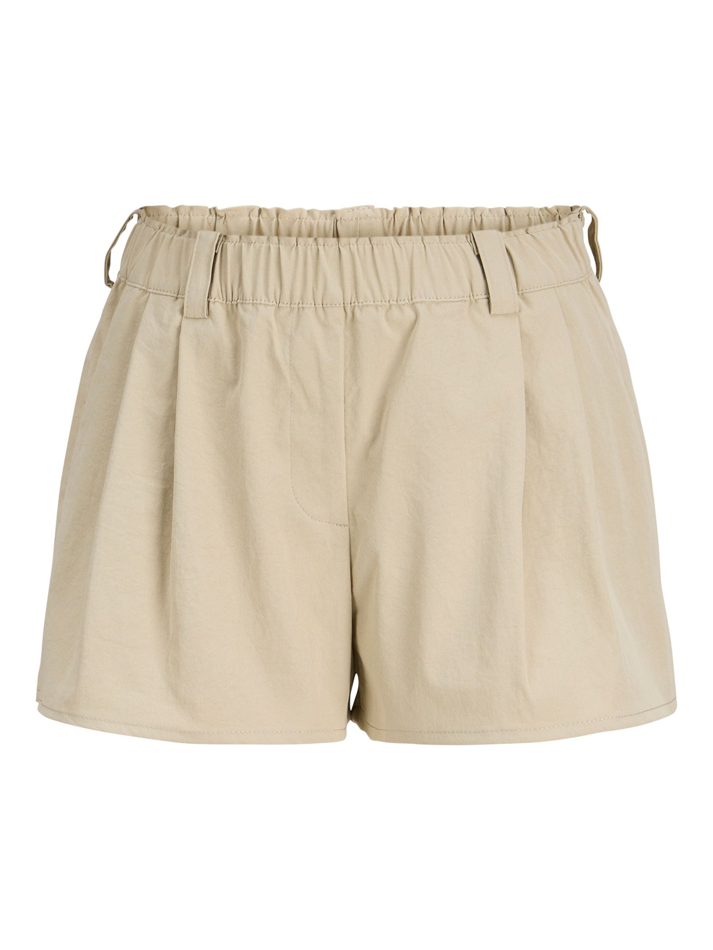 JJXX Regular Trousers 'SILJA' in Beige: front