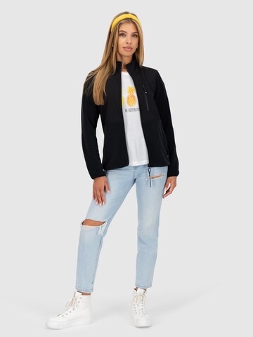 Giacca di pile 'Maryelle' di Alife and Kickin in nero