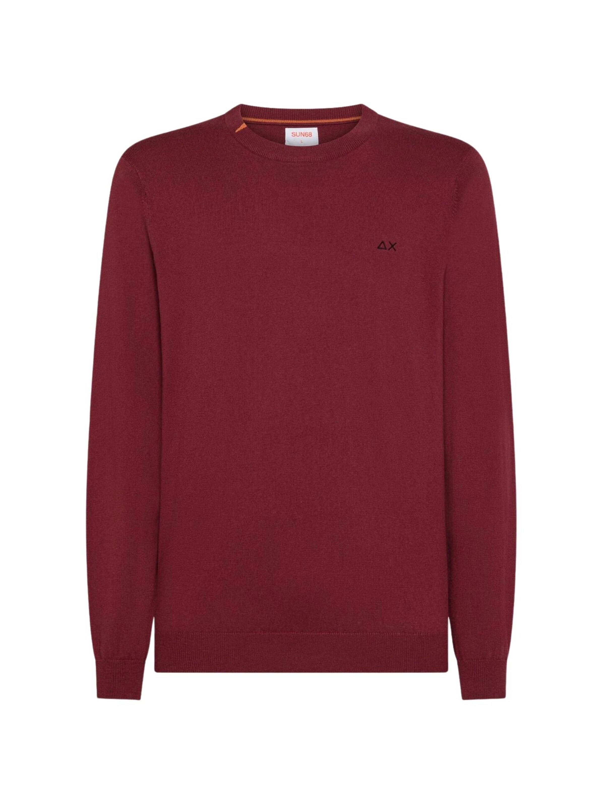 Pull-over 'K45101' SUN68 en rouge : devant