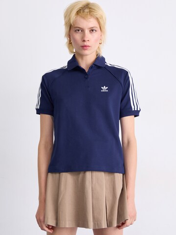 T-shirt ADIDAS ORIGINALS en bleu : devant