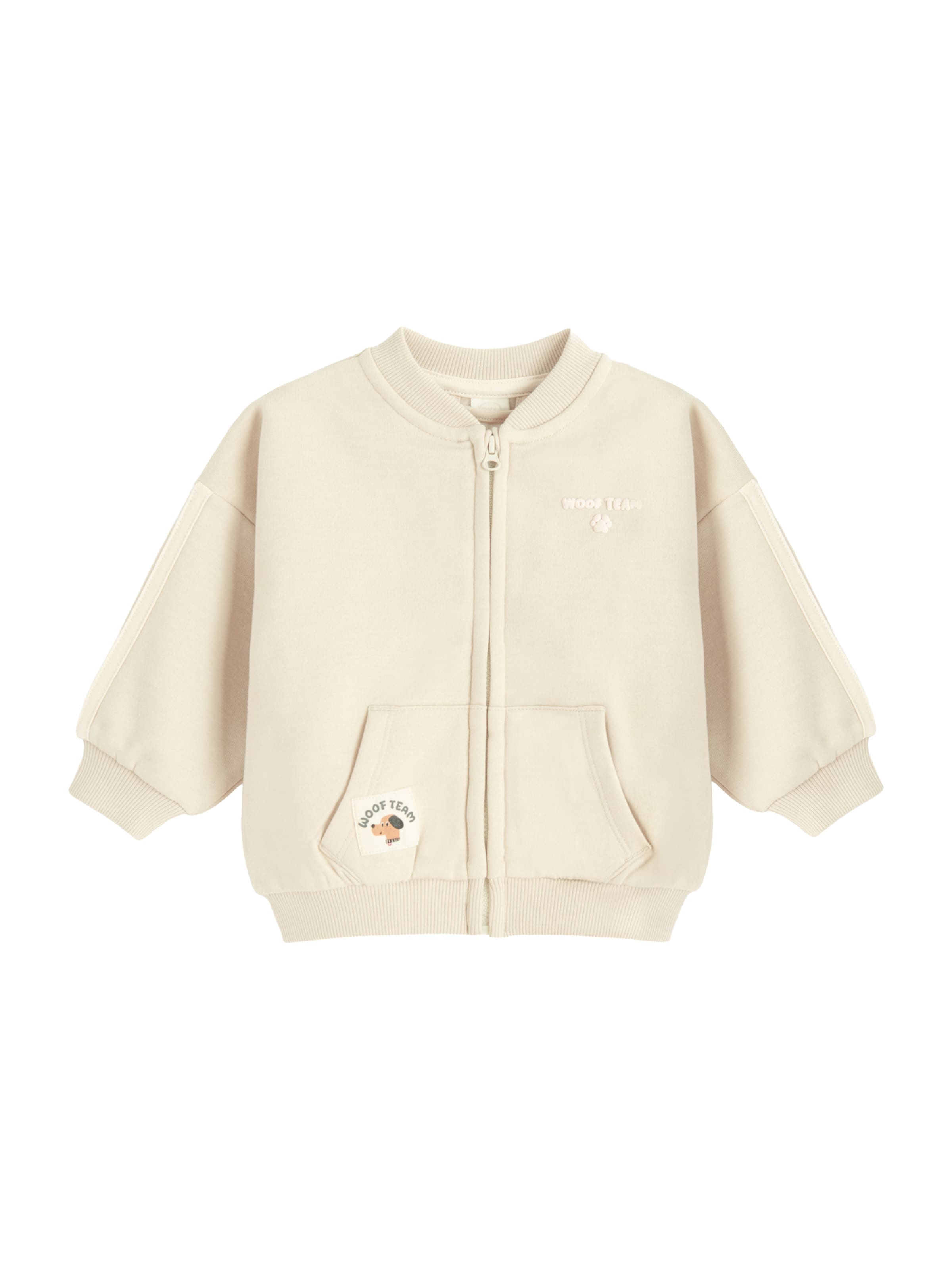 Cool Club Collegetakki värissä beige: etupuoli