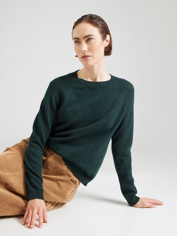 PIECES Sweater in Green: front