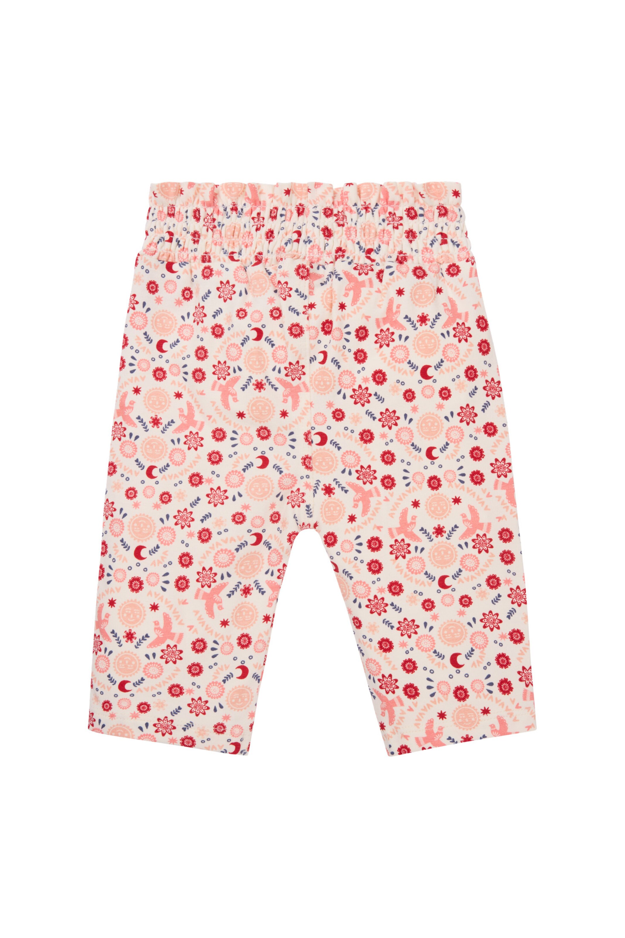 Regular Pantalon ' Madras ' Noppies en rose